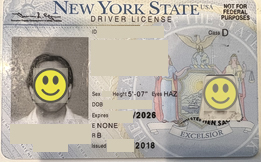 NYS Drivers License
