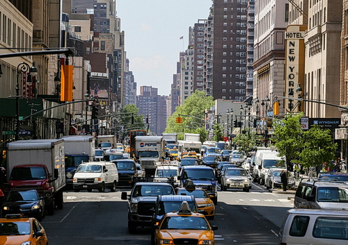 Traffic in New York